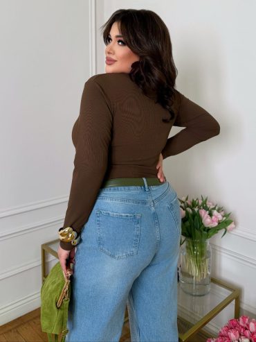 Весняна базова кофта з довгим рукавом на ґудзиках в рубчик 789 купити photo 2026 03 20 10 01 59 2 1