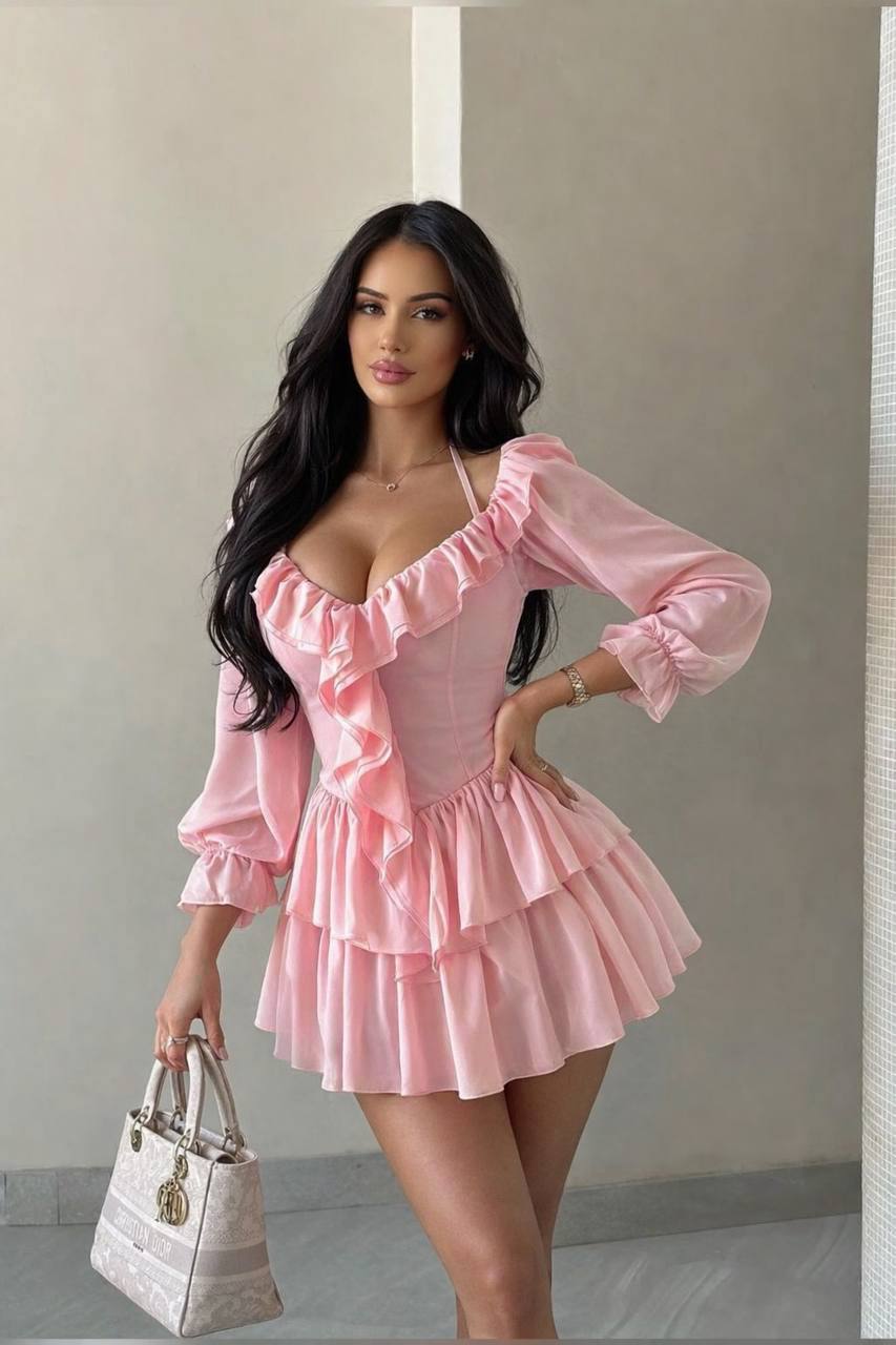 Сукня софт воланчики яруси 664 купити photo 2026 03 26 16 00 34