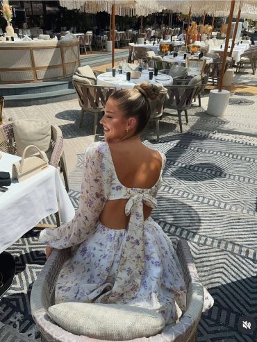 Квіткова сукня тенсел зав'язка спинка 0117 купити photo 2026 03 26 19 09 47