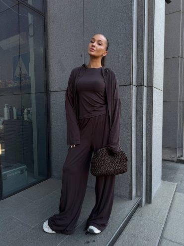 Костюм трійка з віскози лонг кардиган палаццо 089 купити photo 2026 03 26 19 17 10