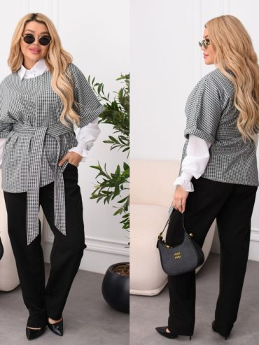 Брючний костюм трійка жилет сорочка 092 купити photo 2026 03 26 19 38 02