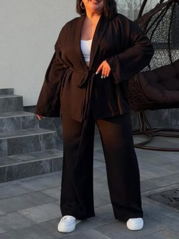 Брючний костюм бохо жатка кімоно 8953 купити viber 2026 03 20 10 06 45 940