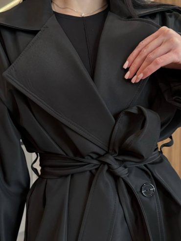 Тренч щільна водовідштовхувальна плащівка з матовой текстурою 370 купити photo 2026 04 07 08 18 15