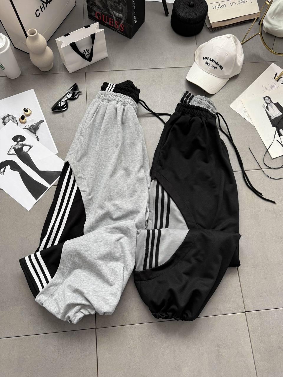 Трендові OVERSIZE штани низ на затяжках 1881 купити photo 2026 04 07 08 50 58