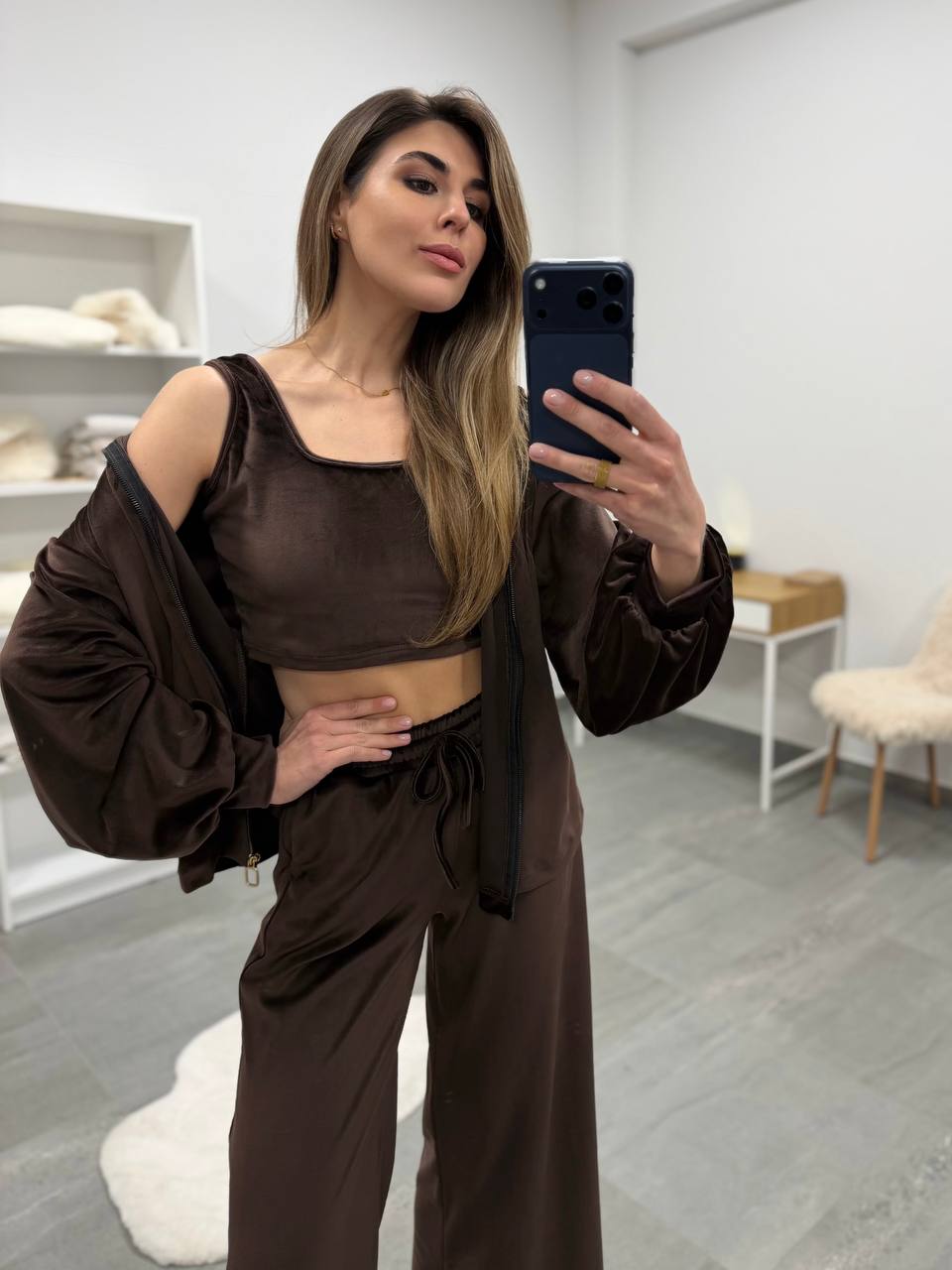 Велюровий костюм трійка топ 1906 купити photo 2026 04 07 08 53 48