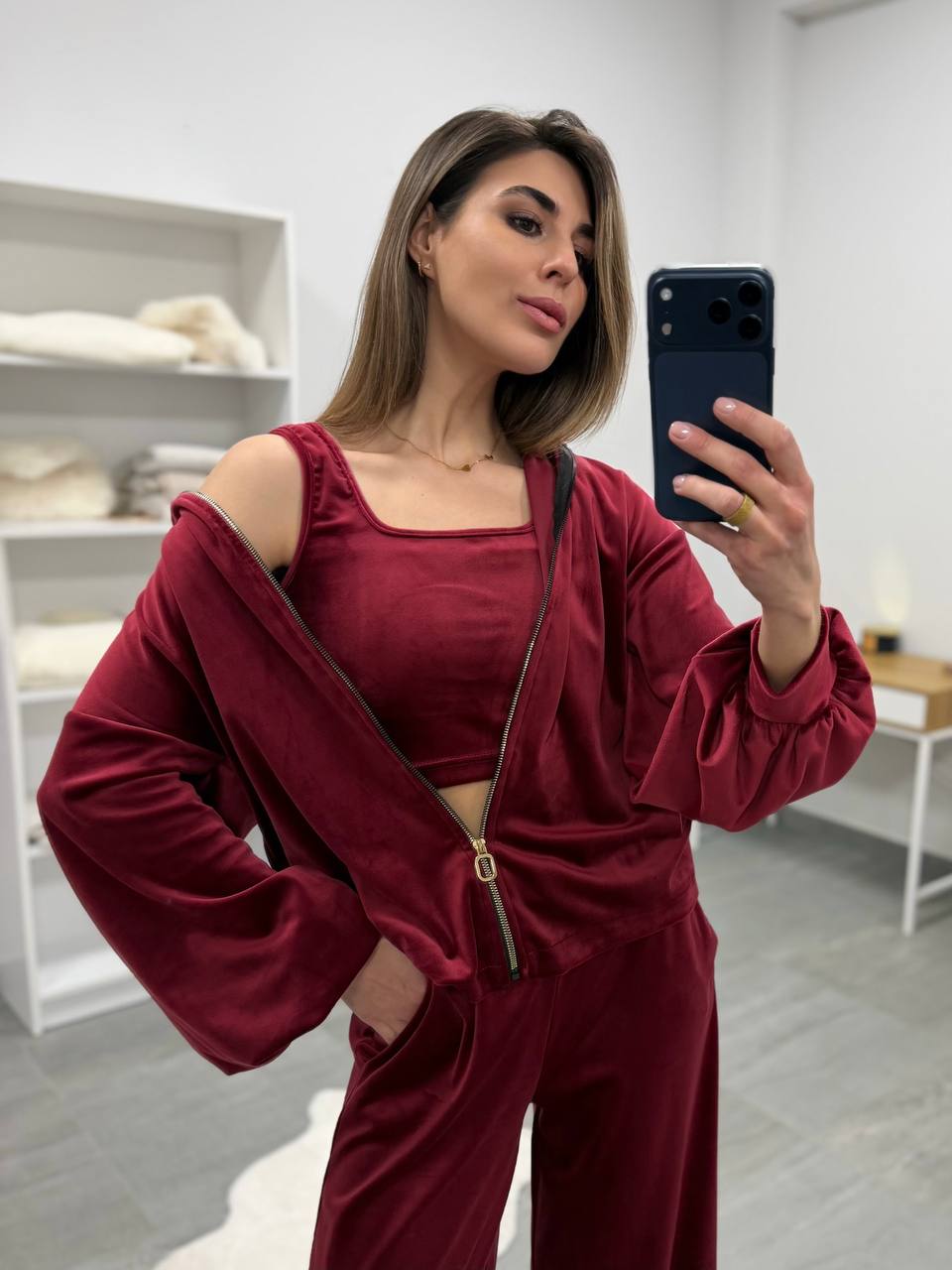 Велюровий костюм трійка топ 1906 купити photo 2026 04 07 08 53 53 2