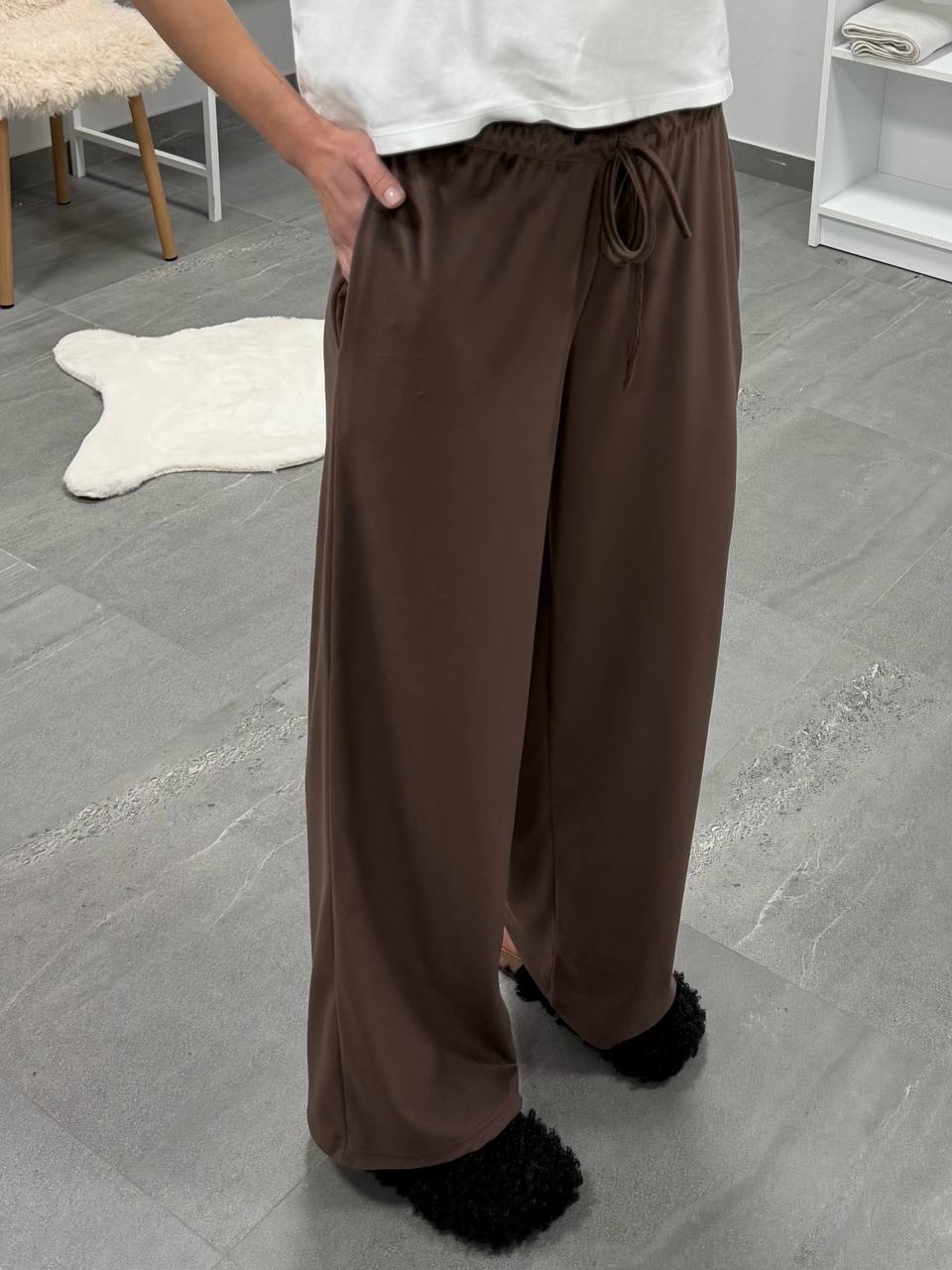 Прямі велюрові брюки 1839 купити photo 2026 04 07 08 55 25