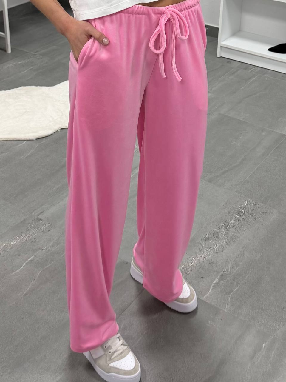 Прямі велюрові брюки 1839 купити photo 2026 04 07 08 55 34