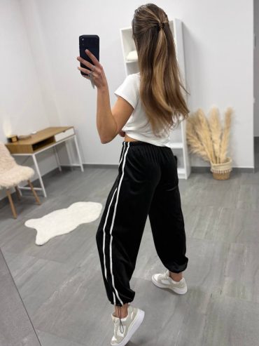 Універсальні велюрові штани з лампасами 7179 купити photo 2026 04 07 08 57 12 2