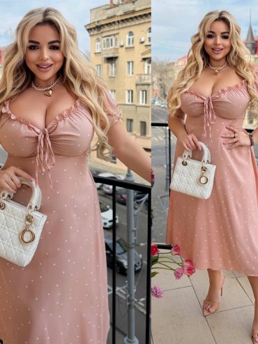 Сукня софт дрібний горох 2296 купити photo 2026 04 07 14 45 17