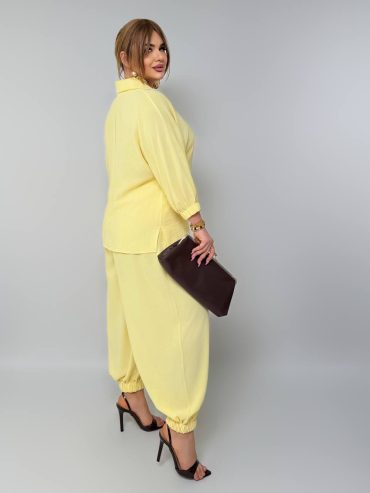 Брючний костюм вільна блуза штани аладіни креп 965 купити photo 2026 04 07 22 39 57
