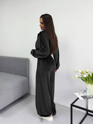 Велюровий чорний комбез 585 купити photo 2026 04 07 22 57 03