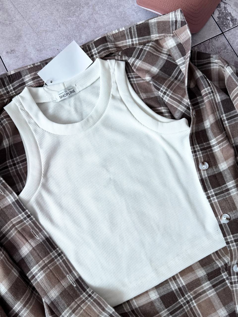 Базовий топ в рубчик 612 купити photo 2026 04 08 13 13 20