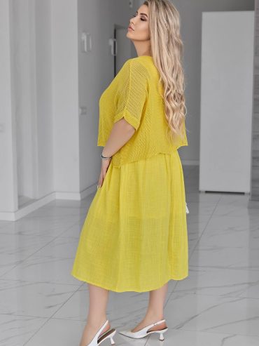 Літня батальна оверсайз сукня 2041 купити photo 2026 04 09 09 28 40