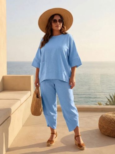 Лляний брючний костюм бохо 100 купити photo 2026 04 17 14 49 35