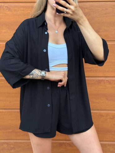 Костюм штапель сорочка шорти 0141 купити photo 2026 04 24 10 52 28