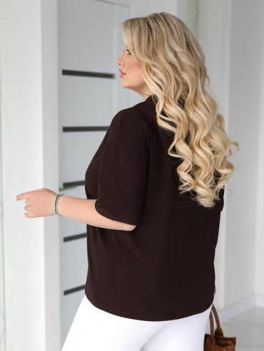 Жіноча футболка з турецького куліру з декоративним швом 847.1 купити photo 2026 04 26 13 47 42 2