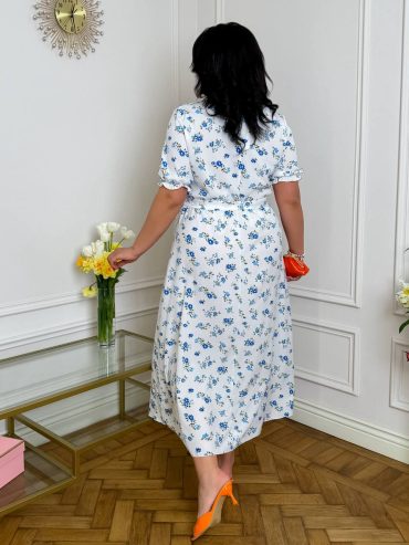 Сукня міді софт талія резинка пояс 085 купити photo 2026 04 27 19 11 00