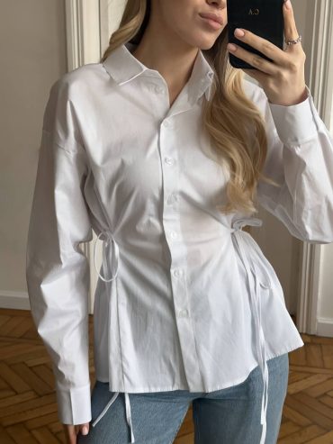 Сорочка котон шнурівка збоку 727 купити photo 2026 05 03 07 26 44